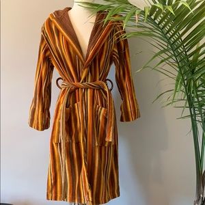 Italian fall colors bathrobe